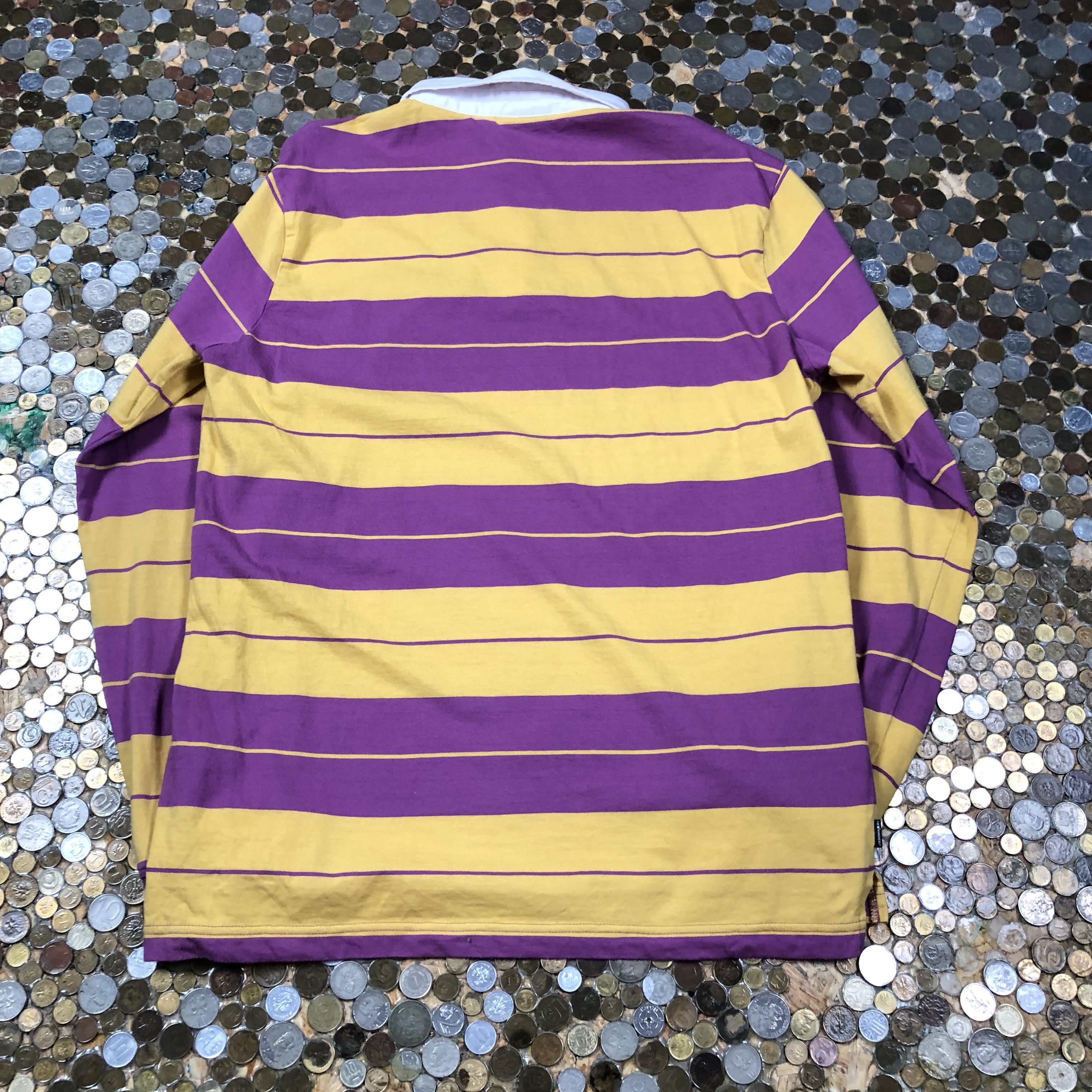 The Hundreds The Hundreds Longsleeve strip Polo Size US M / EU 48-50 / 2 - 6 Thumbnail