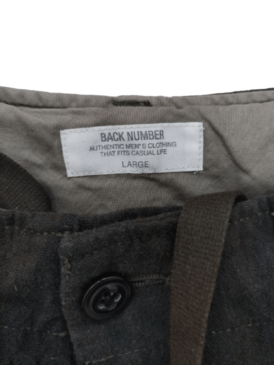 Japanese Brand Japanese Brand Back Number Cargo Pants Size US 35 - 6 Thumbnail