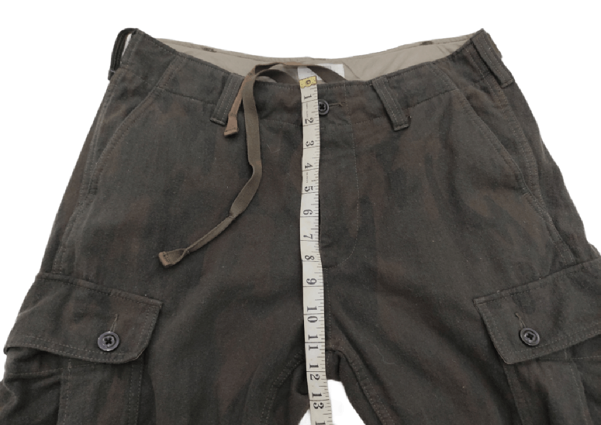 Japanese Brand Japanese Brand Back Number Cargo Pants Size US 35 - 8 Thumbnail