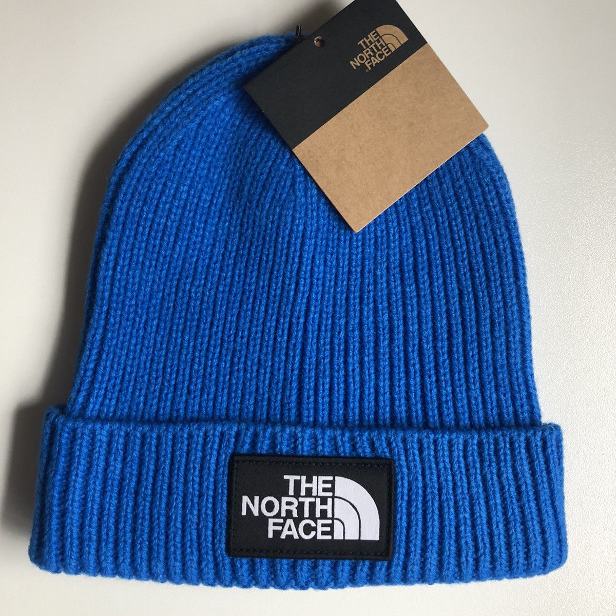 The North Face Junior Ribb Beanie BLUE Size ONE SIZE - 1 Thumbnail