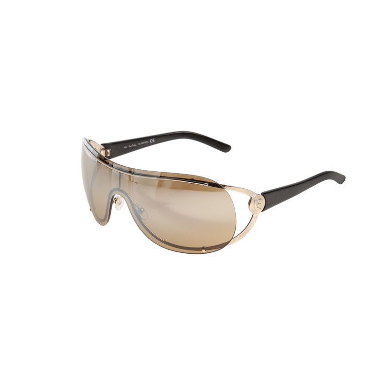 Pierre Cardin Pierre Cardin 00's Black Mask Sunglasses Size ONE SIZE - 2 Thumbnail