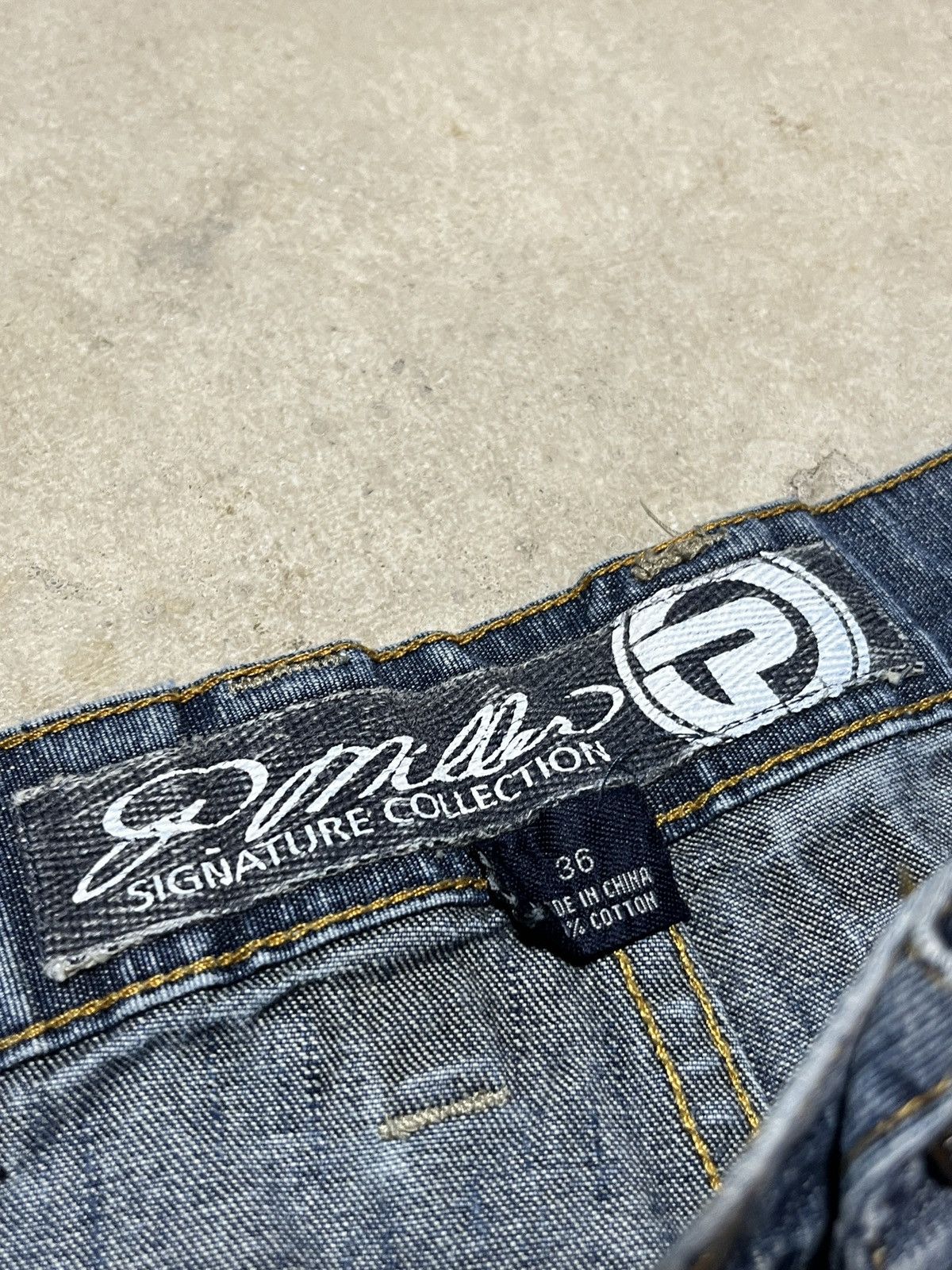 JNCO Y2K Paul Miller Patch Jeans Size US 36 / EU 52 - 6 Thumbnail