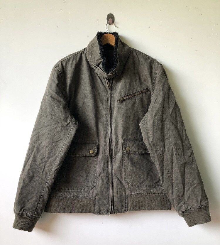 Dickies sherpa Canvas multi pocket Green jackets