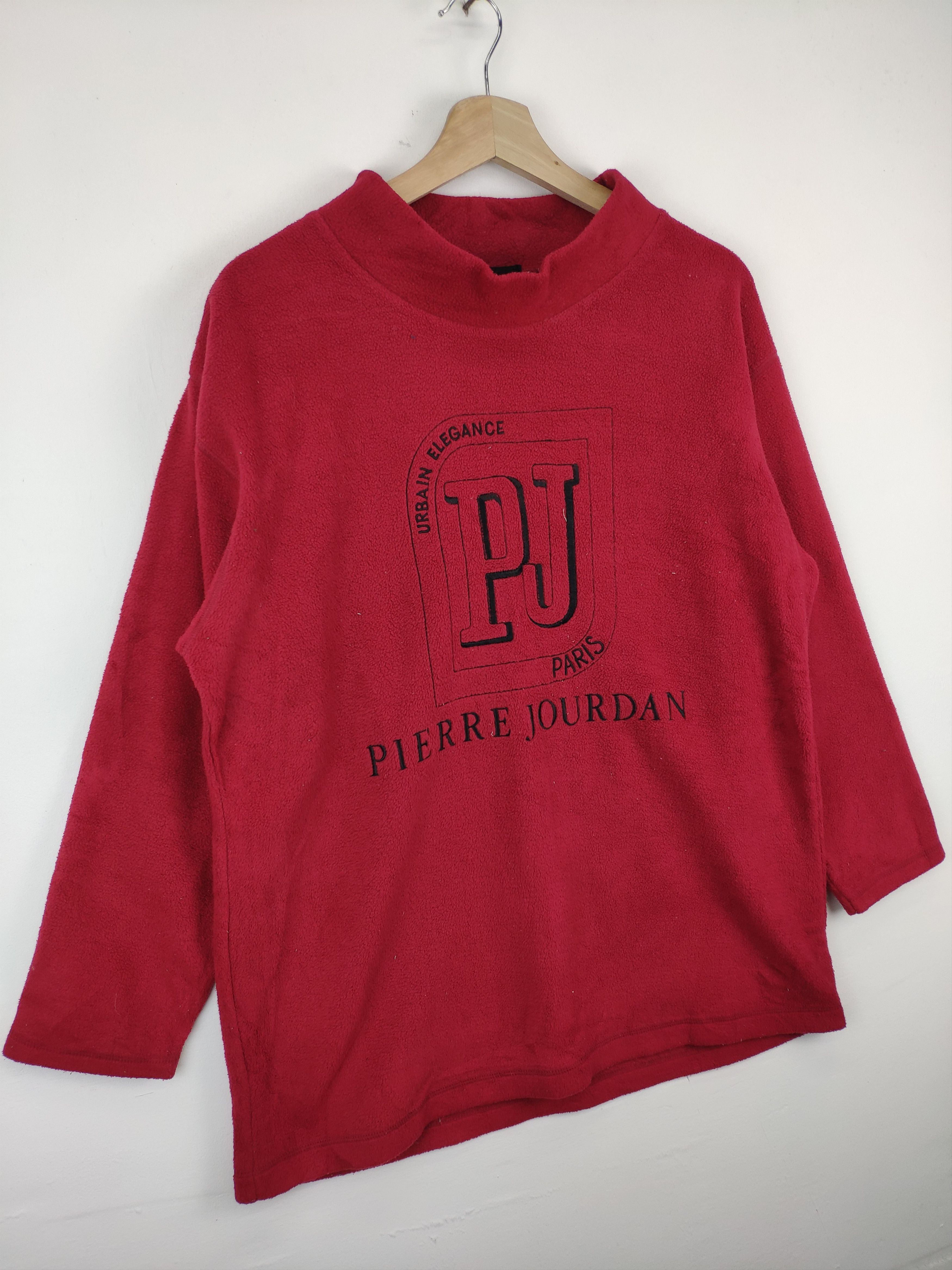 Vintage Vintage Pierre Jourdan Paris Spell Out Sweatshirt Size US M / EU 48-50 / 2 - 7 Thumbnail