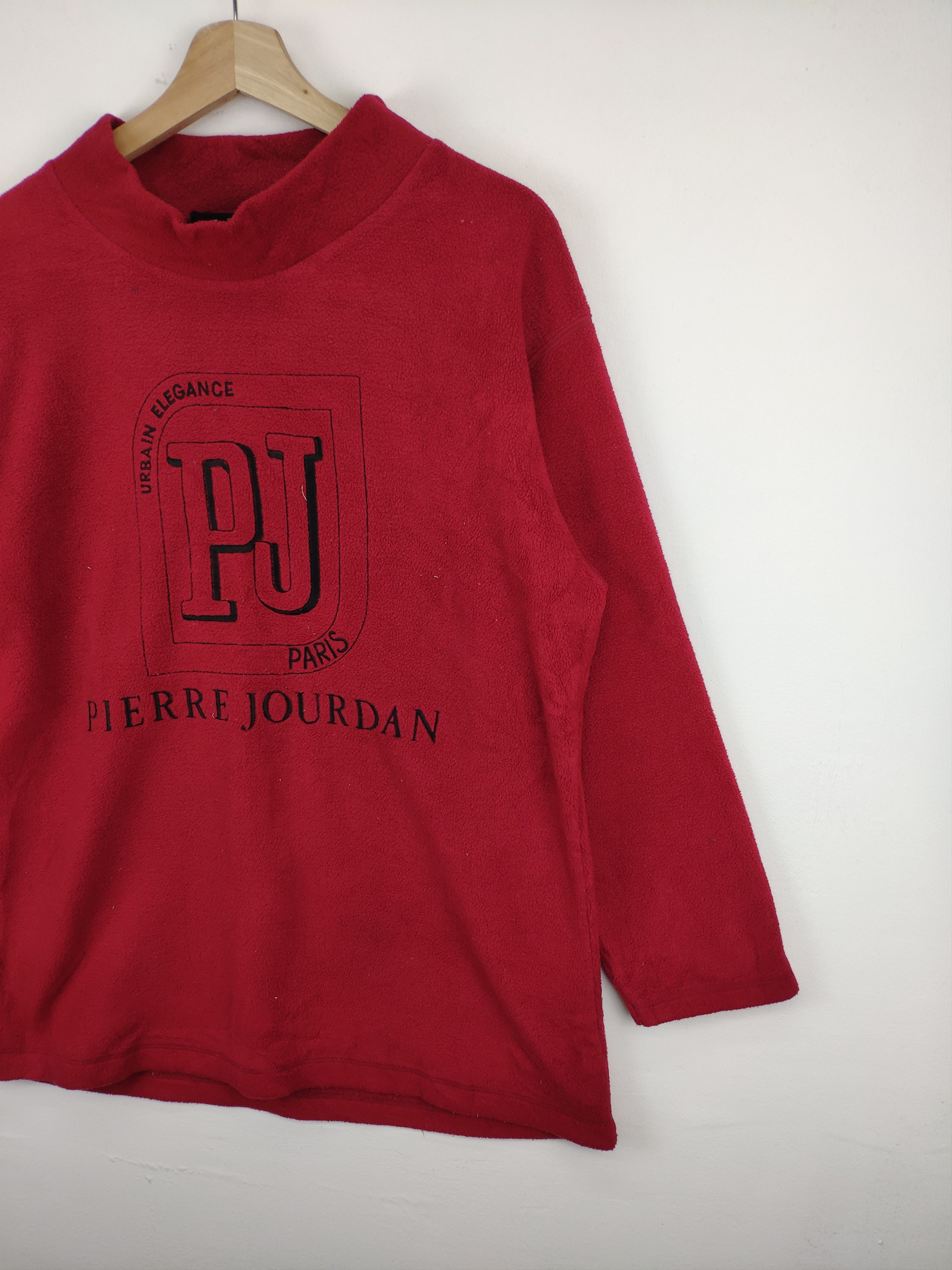 Vintage Vintage Pierre Jourdan Paris Spell Out Sweatshirt Size US M / EU 48-50 / 2 - 6 Thumbnail