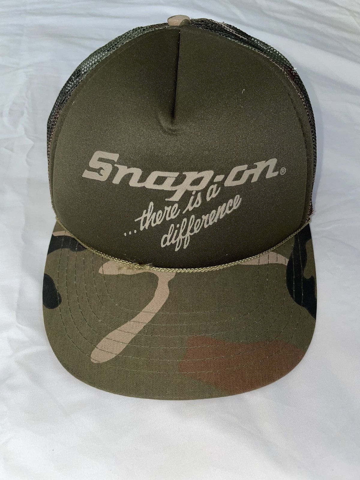 Vintage Vintage Snap On Trucker Hat Size ONE SIZE - 1 Preview