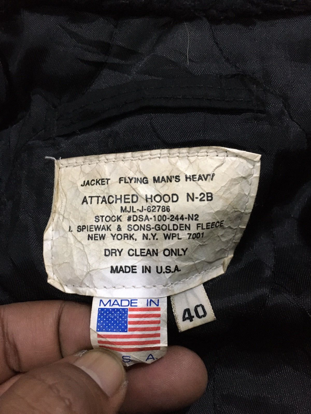 I. Spiewak And Sons Vintage i.spiewak & sons golden fleece jacket flying Size US M / EU 48-50 / 2 - 8 Thumbnail