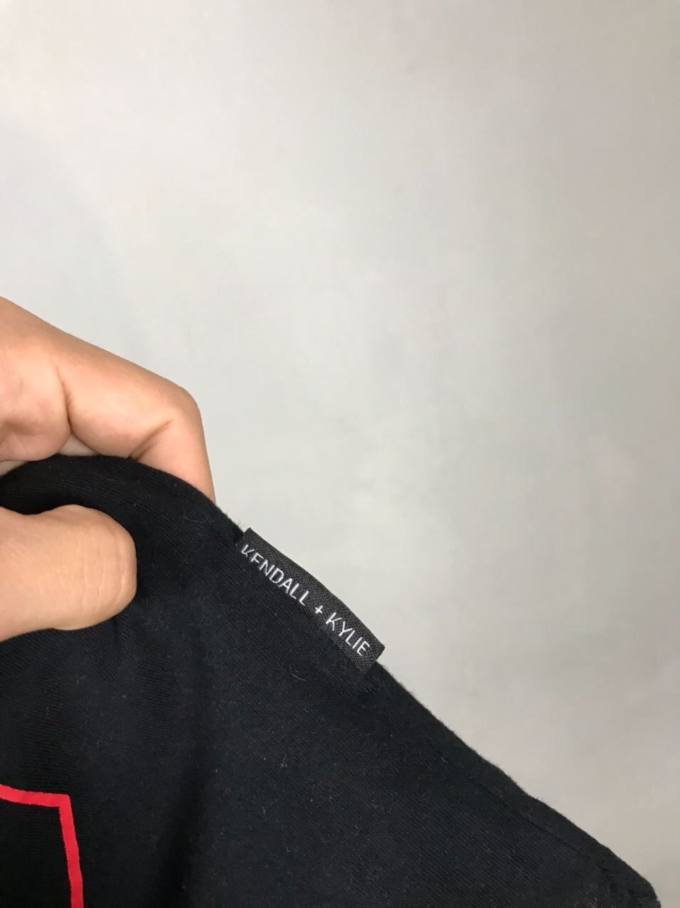 Designer × Kendall And Kylie Kendall And Kylie Designer Big Logo Black Tee Size US S / EU 44-46 / 1 - 4 Thumbnail
