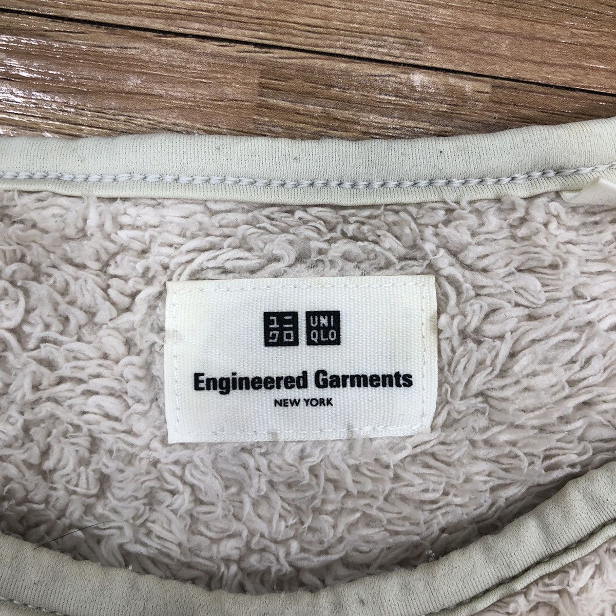 Engineered Garments × Uniqlo Engineered Garments Fleece Sherpa Deep Pile Pocket Design Size US XL / EU 56 / 4 - 5 Thumbnail