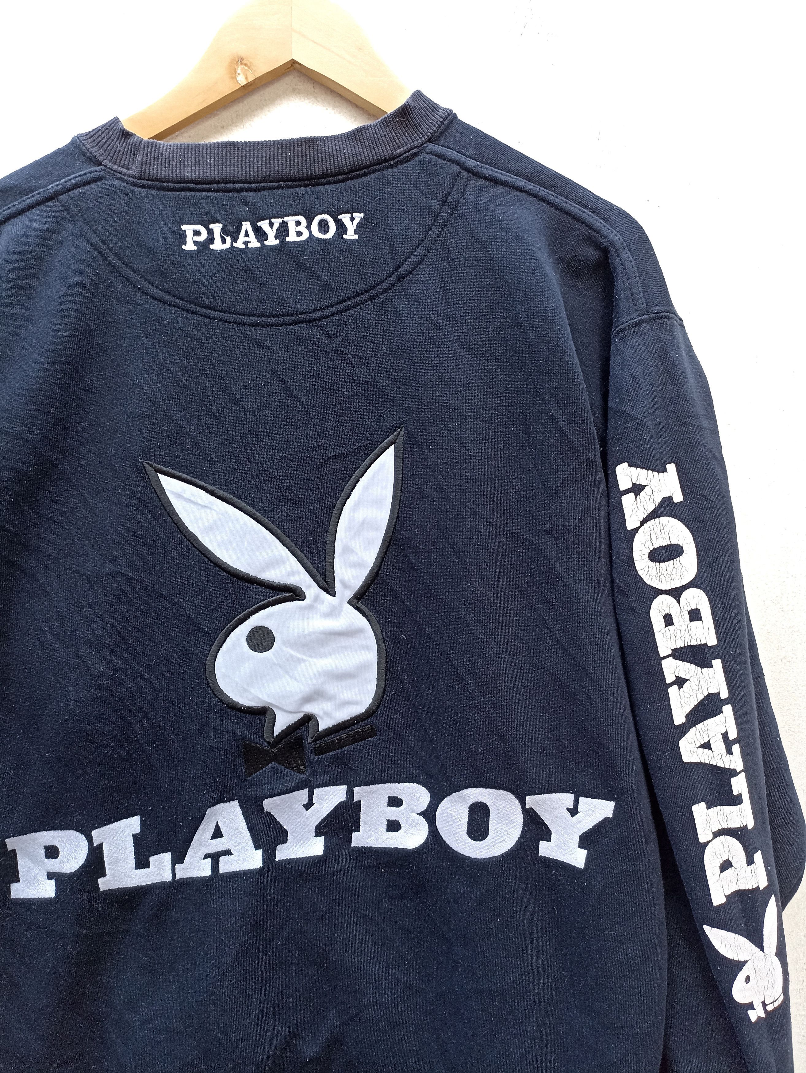 Playboy Vintage Playboy sweatshirt big logo embroidery Size US L / EU 52-54 / 3 - 2 Thumbnail