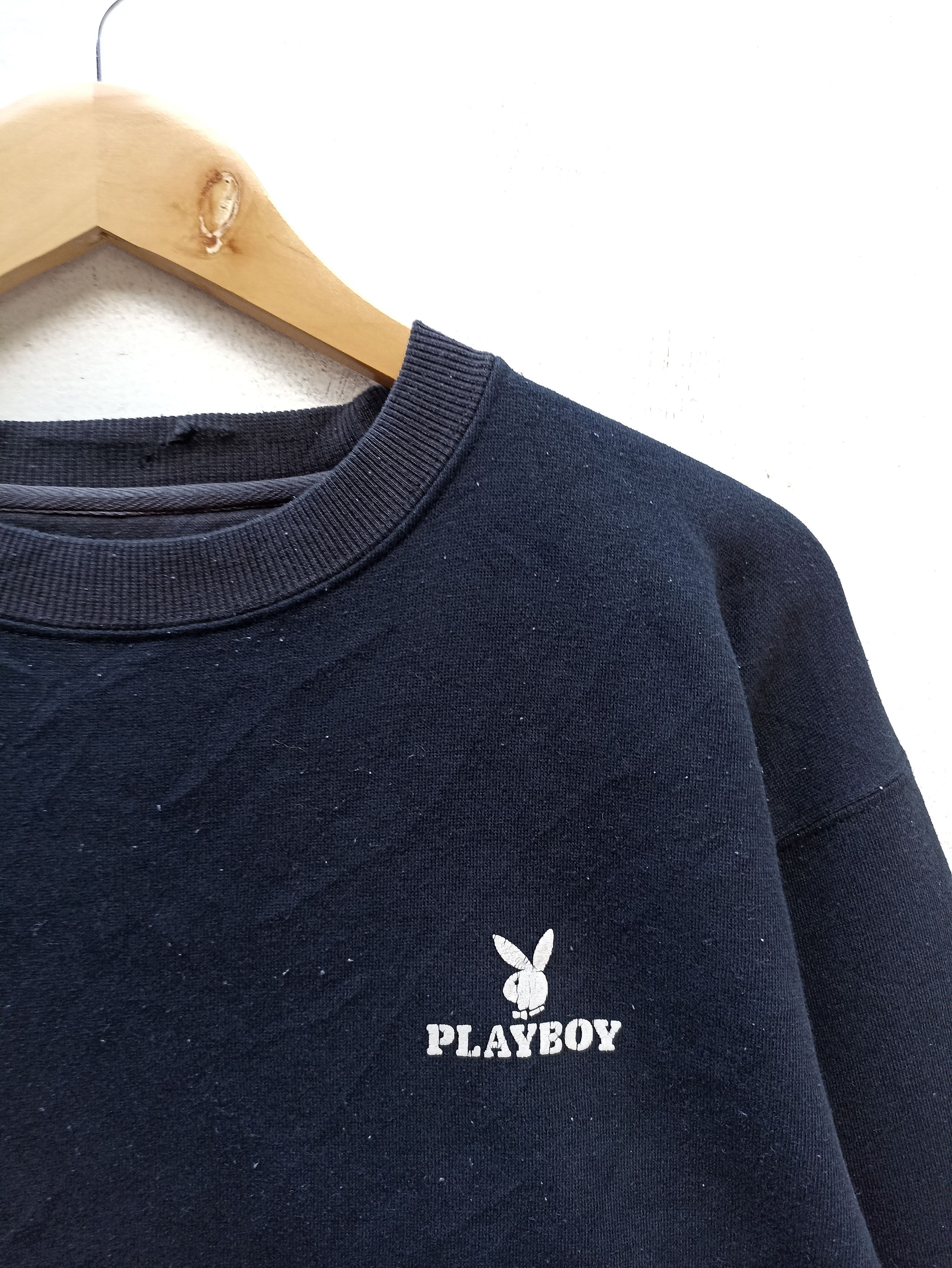 Playboy Vintage Playboy sweatshirt big logo embroidery Size US L / EU 52-54 / 3 - 3 Thumbnail