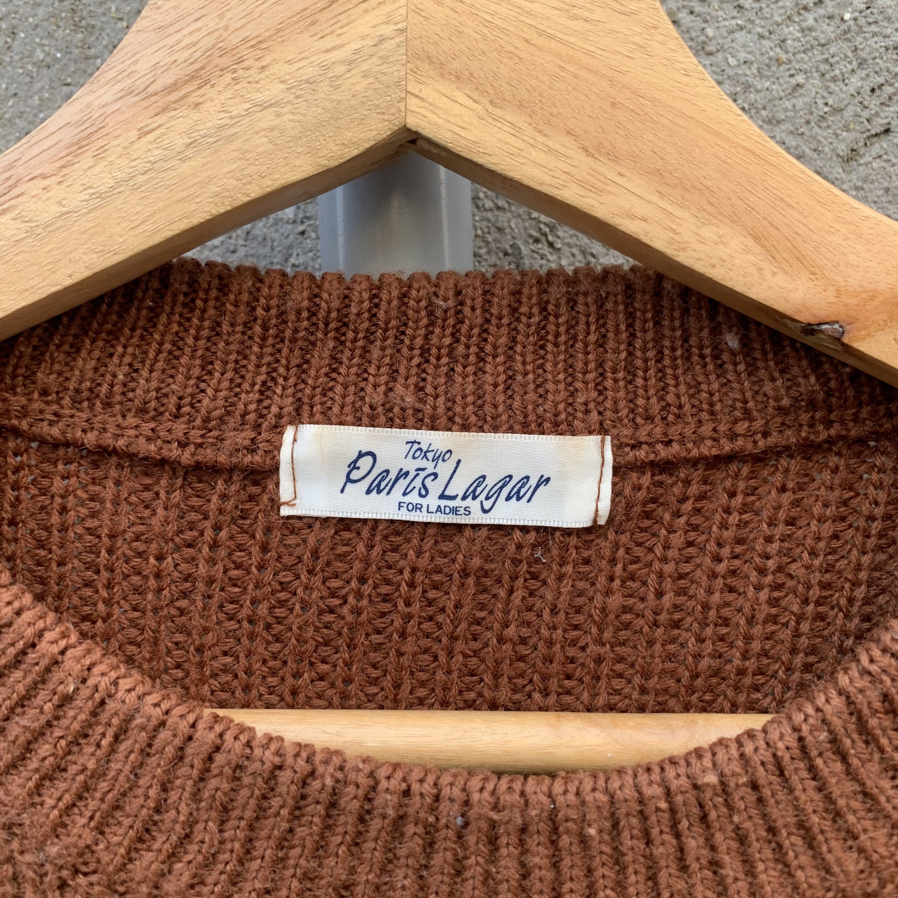 Vintage SEND OFFER🔥Vtg Paris Lag Tokyo Knit Embroidery Golf Sweater Size US S / EU 44-46 / 1 - 6 Thumbnail