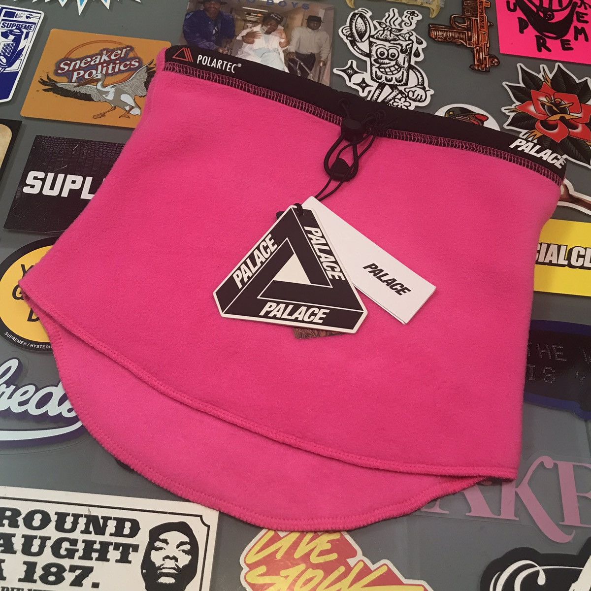 Palace Palace Polartec Lazer Neck Warmer Pink Brand New!! Size ONE SIZE - 3 Thumbnail