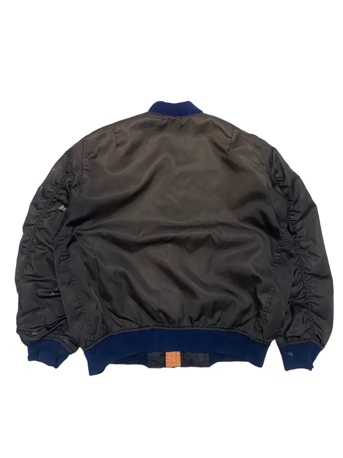 Japanese Brand Sun Faded Ma1 Bomber Jacket Size US L / EU 52-54 / 3 - 15 Thumbnail