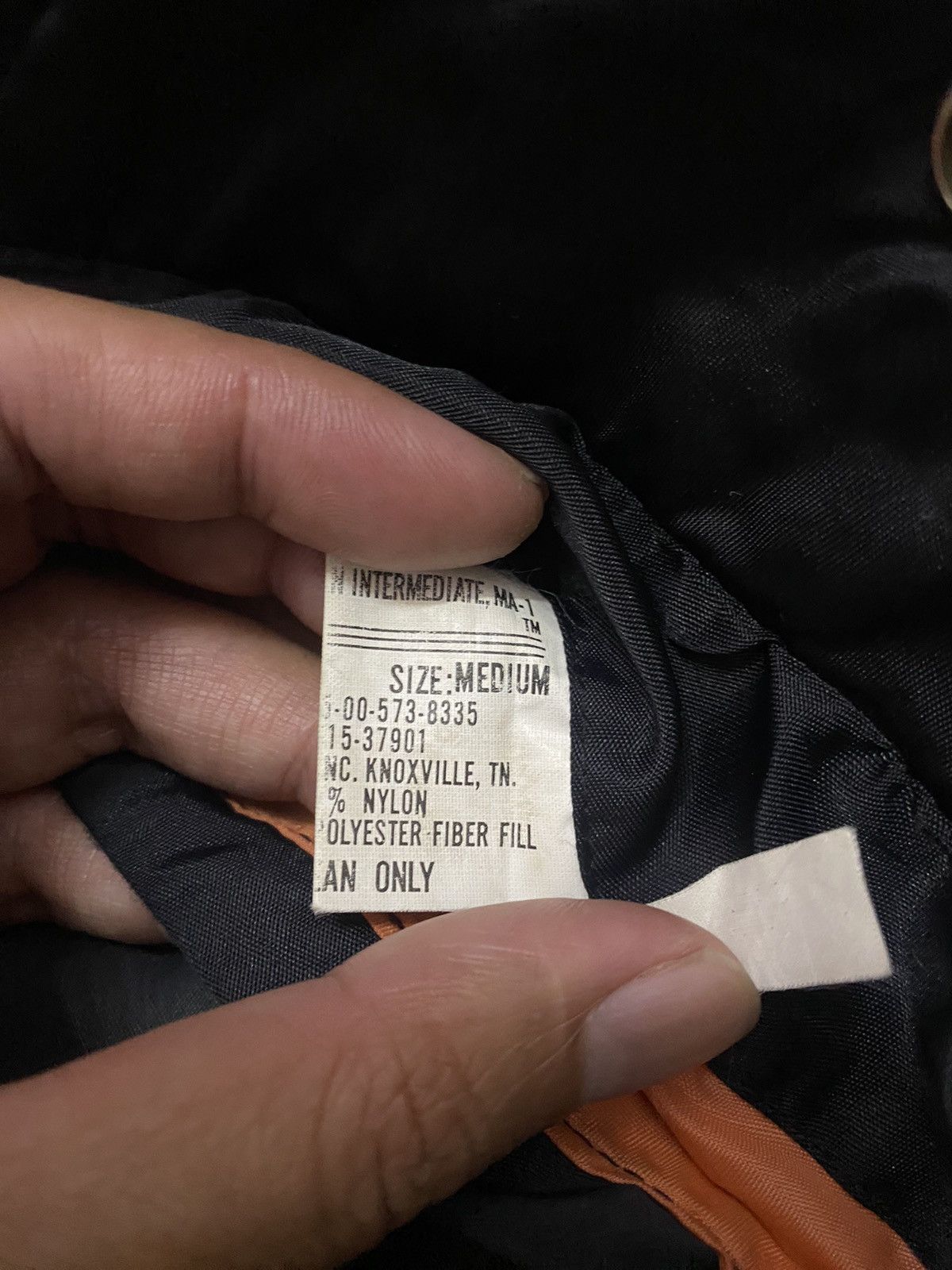 Japanese Brand Sun Faded Ma1 Bomber Jacket Size US L / EU 52-54 / 3 - 7 Thumbnail