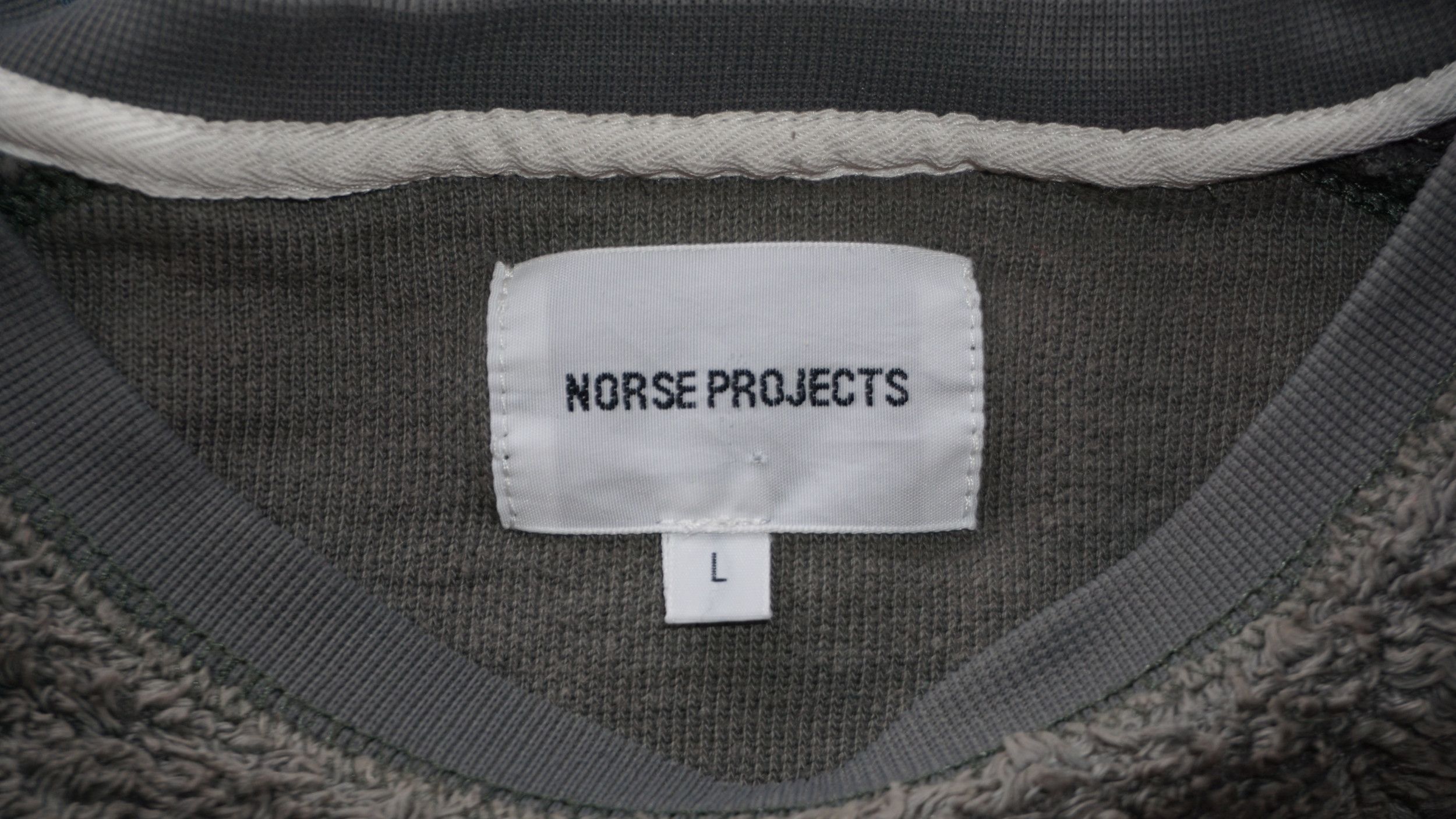 Norse Projects Norse Project Vorm Hairy Sweatshirt Crewneck Size US L / EU 52-54 / 3 - 6 Thumbnail