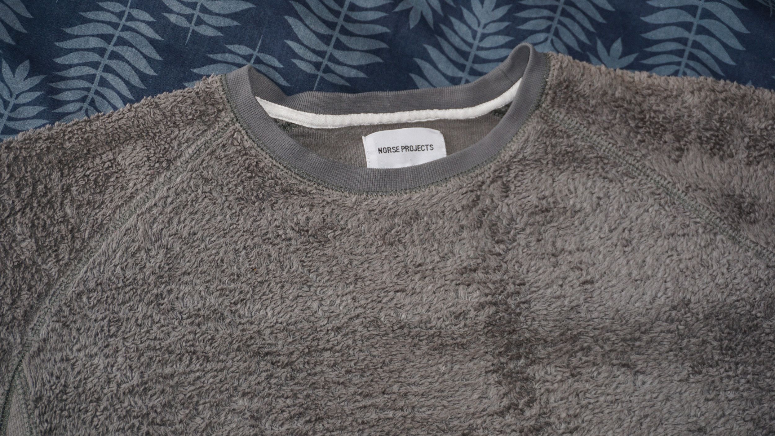 Norse Projects Norse Project Vorm Hairy Sweatshirt Crewneck Size US L / EU 52-54 / 3 - 4 Thumbnail