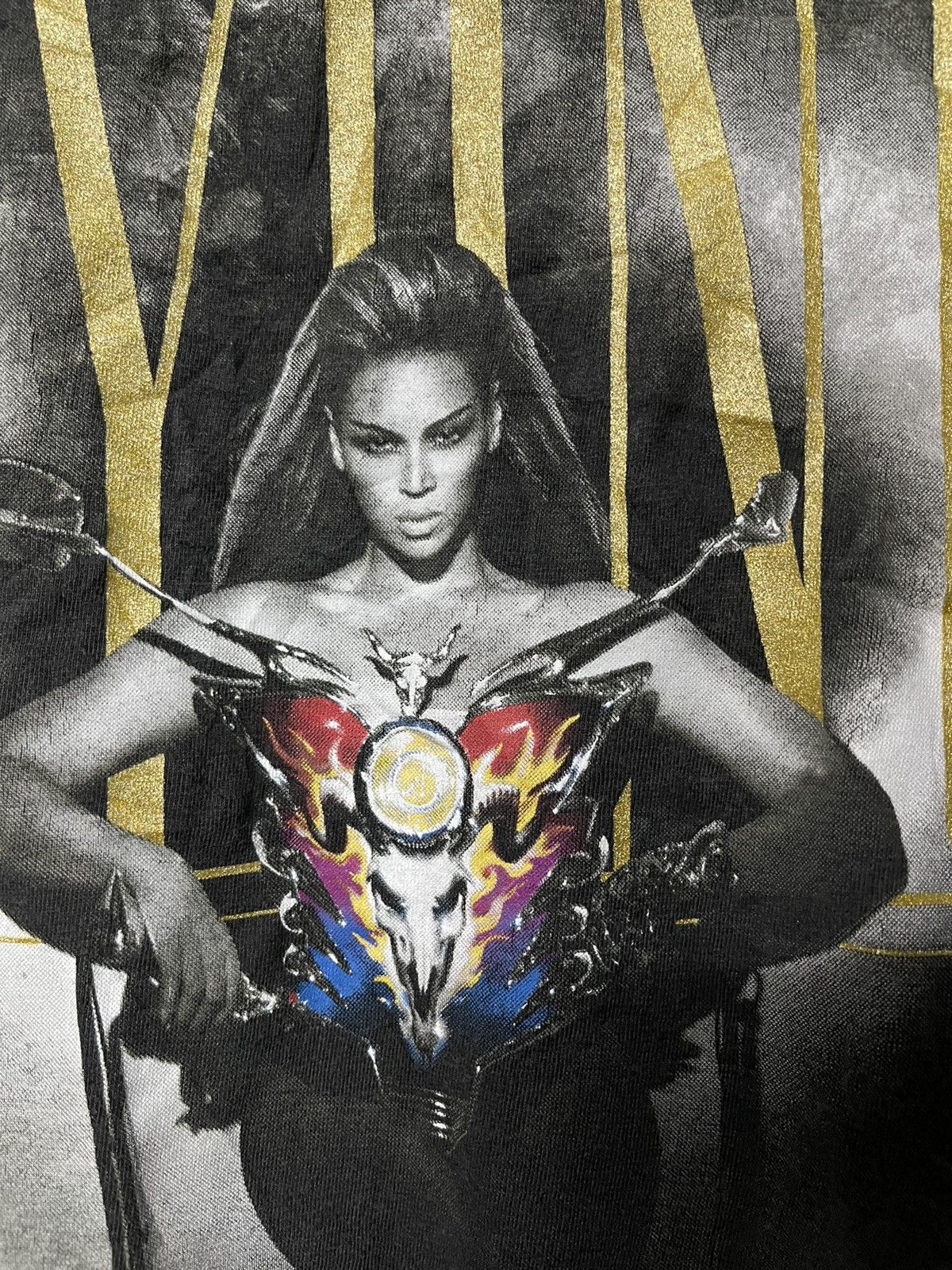 Rap Tees × Vintage Vintage Y2K Beyonce Tour Rap Tees Size US M / EU 48-50 / 2 - 3 Thumbnail