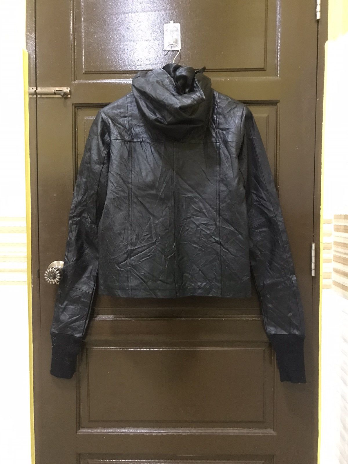 Japanese Brand SHIMOKITAZAWA RINGO LETHER JACKET Size US L / EU 52-54 / 3 - 2 Thumbnail