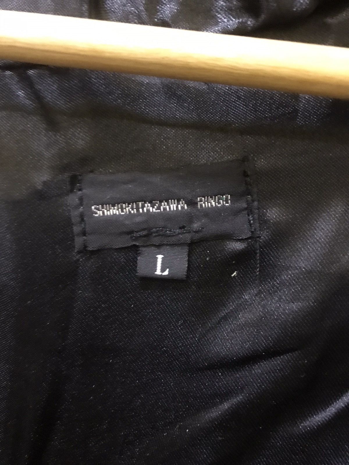 Japanese Brand SHIMOKITAZAWA RINGO LETHER JACKET Size US L / EU 52-54 / 3 - 4 Thumbnail