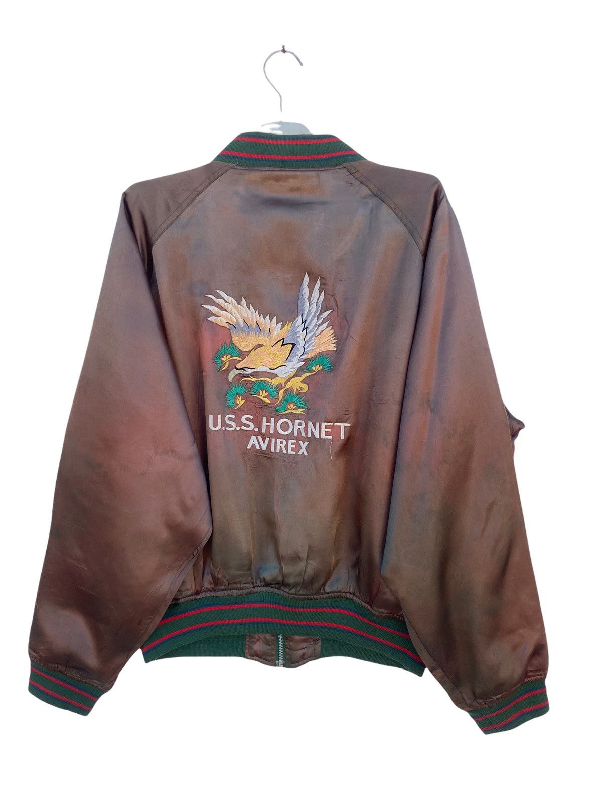 Avirex Avirex Sukajan Bomber Jacket Embroidered Souvenir Jacket Size US M / EU 48-50 / 2 - 8 Thumbnail