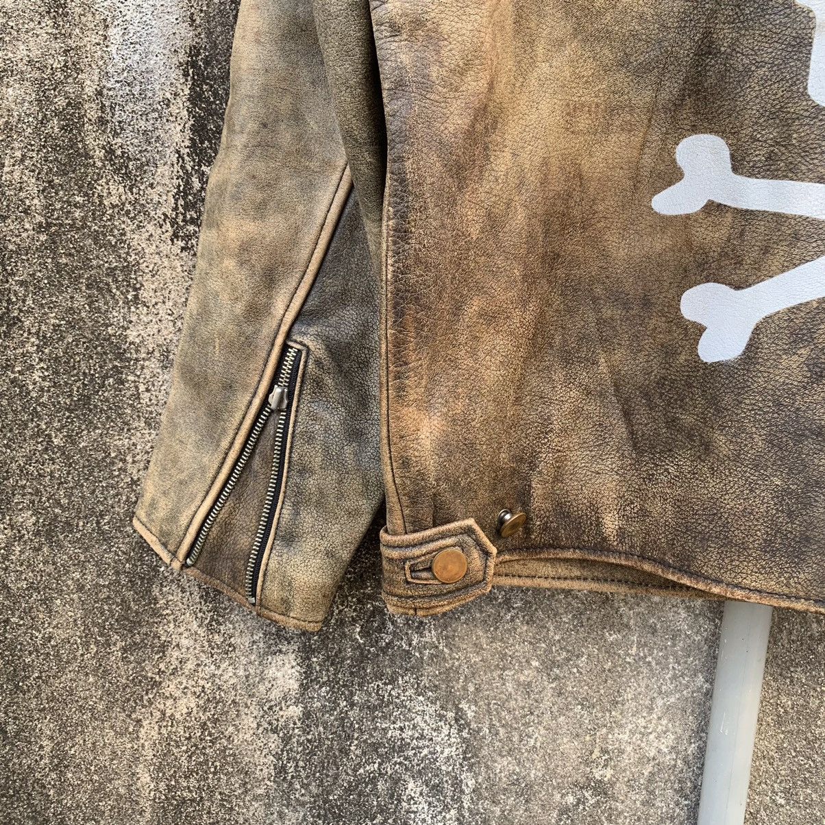 Genuine Leather × Vintage STEALS💥80’s Vintage Skulls Talon Zipper Leather RARE Jacket Size US M / EU 48-50 / 2 - 10 Thumbnail