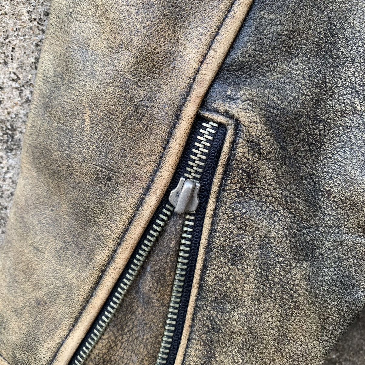 Genuine Leather × Vintage STEALS💥80’s Vintage Skulls Talon Zipper Leather RARE Jacket Size US M / EU 48-50 / 2 - 13 Thumbnail