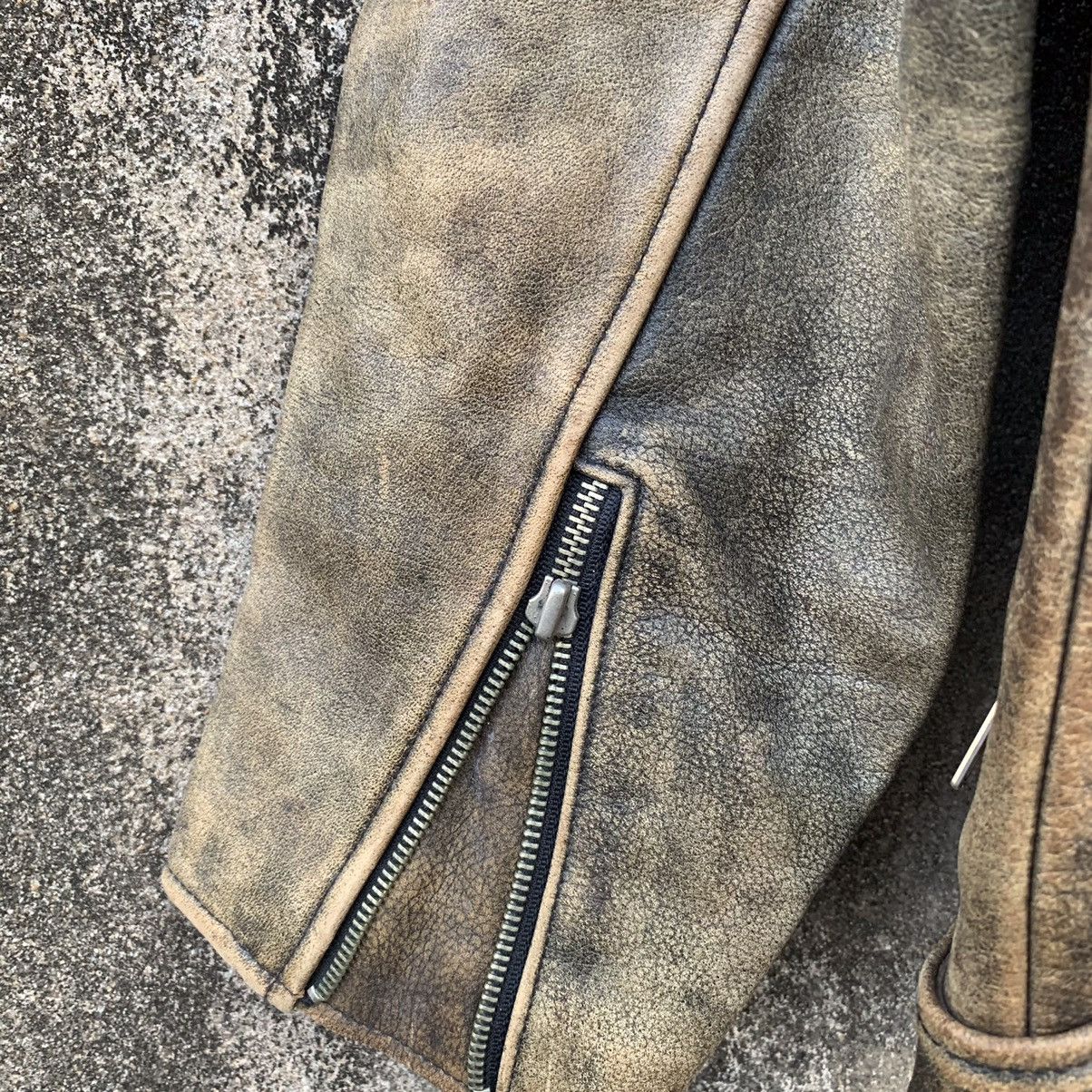 Genuine Leather × Vintage STEALS💥80’s Vintage Skulls Talon Zipper Leather RARE Jacket Size US M / EU 48-50 / 2 - 12 Thumbnail