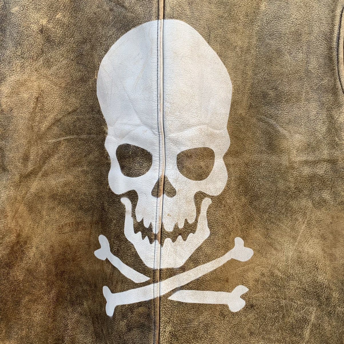 Genuine Leather × Vintage STEALS💥80’s Vintage Skulls Talon Zipper Leather RARE Jacket Size US M / EU 48-50 / 2 - 14 Thumbnail