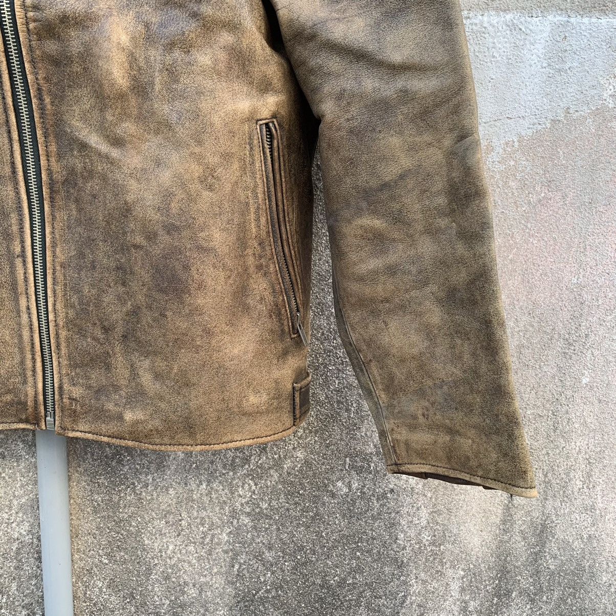 Genuine Leather × Vintage STEALS💥80’s Vintage Skulls Talon Zipper Leather RARE Jacket Size US M / EU 48-50 / 2 - 5 Thumbnail