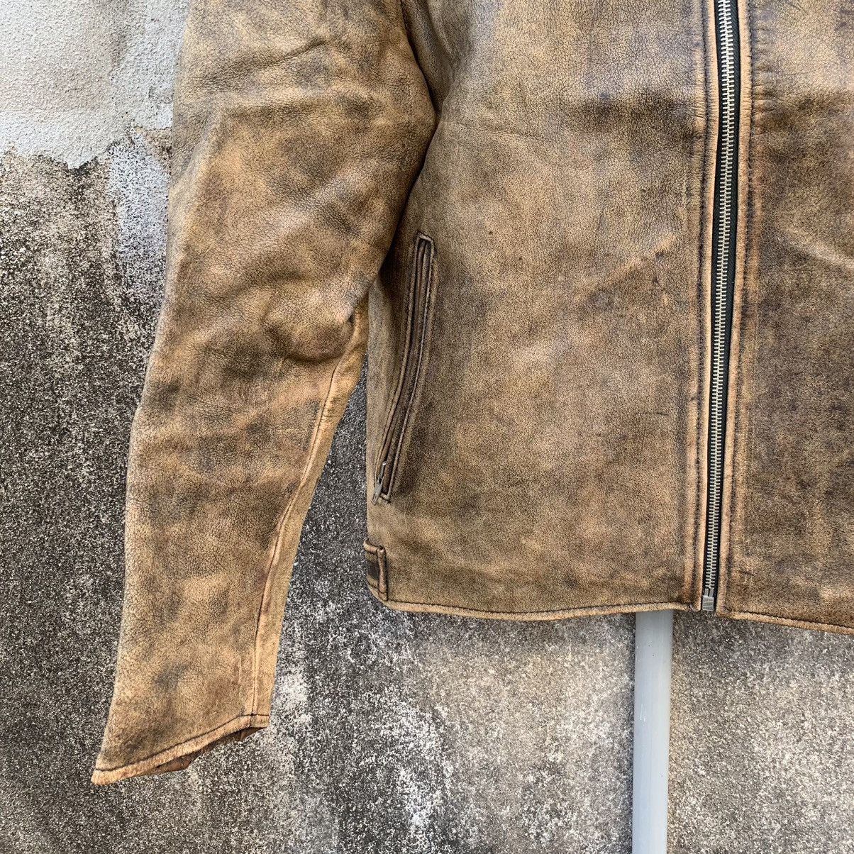 Genuine Leather × Vintage STEALS💥80’s Vintage Skulls Talon Zipper Leather RARE Jacket Size US M / EU 48-50 / 2 - 6 Thumbnail