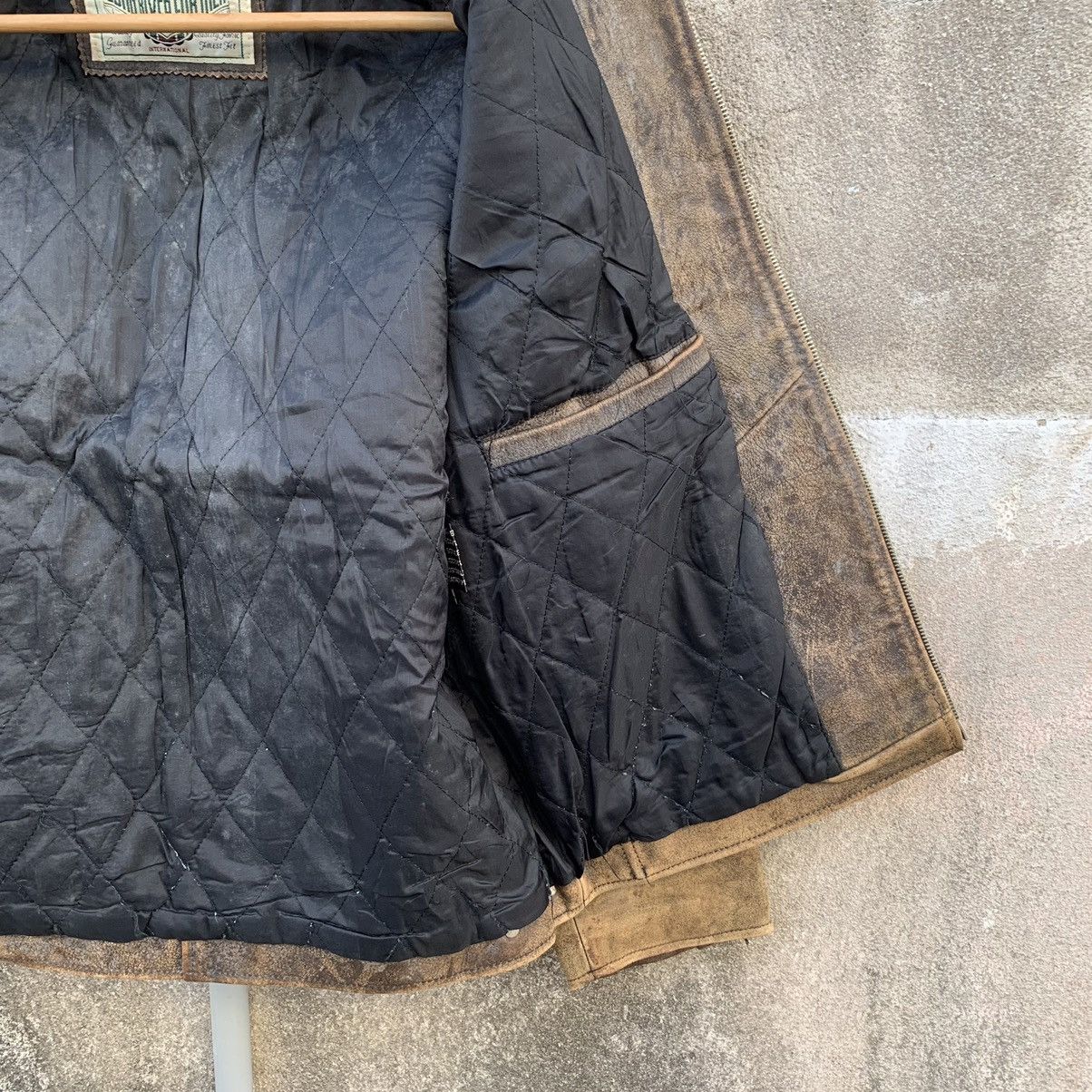 Genuine Leather × Vintage STEALS💥80’s Vintage Skulls Talon Zipper Leather RARE Jacket Size US M / EU 48-50 / 2 - 16 Thumbnail