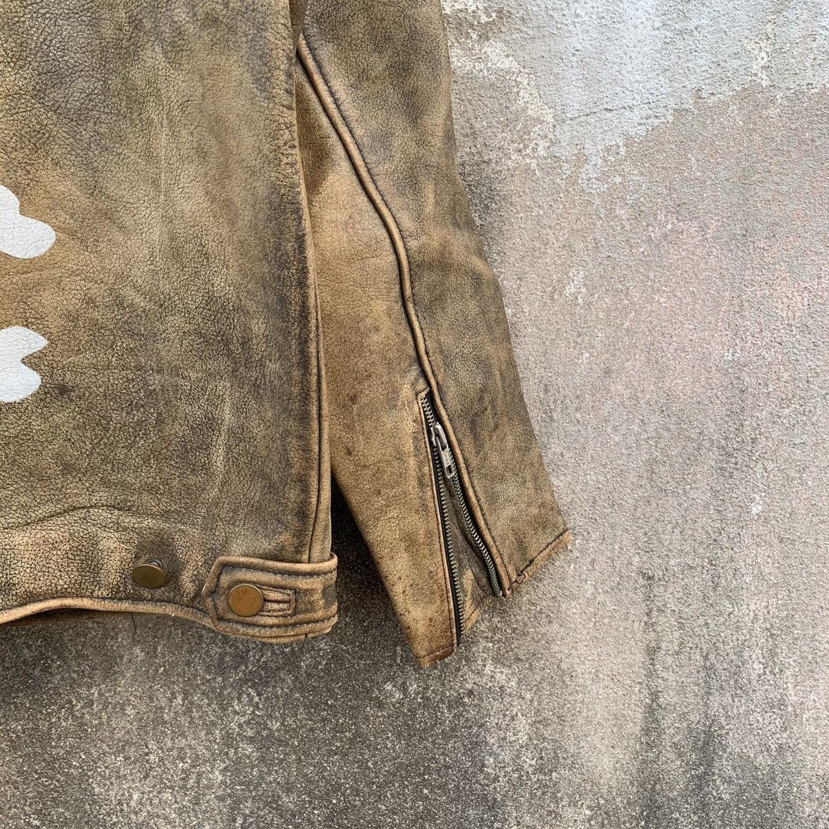 Genuine Leather × Vintage STEALS💥80’s Vintage Skulls Talon Zipper Leather RARE Jacket Size US M / EU 48-50 / 2 - 11 Thumbnail