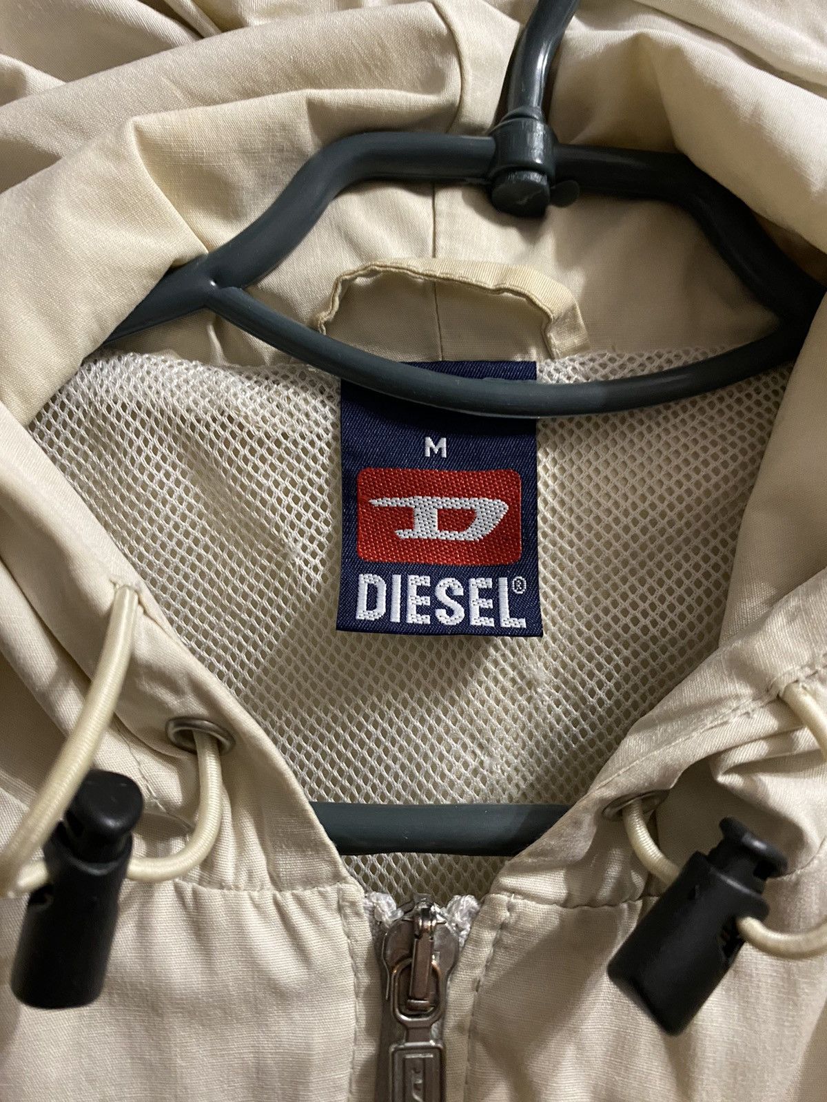 Diesel Diesel Vintage Jacket Reflective Logo. Y2K Style. Size M / US 6-8 / IT 42-44 - 5 Thumbnail