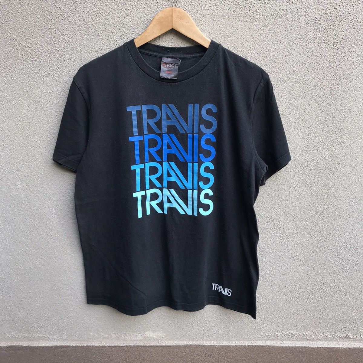 TRAVIS band tee y2k indie rock