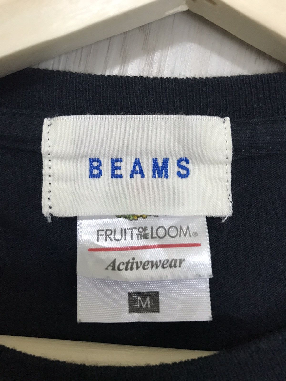 Beams Plus × Japanese Brand 💥RARE💥 Vintage Beams Tee Fruit Of The Loom Size US M / EU 48-50 / 2 - 4 Thumbnail
