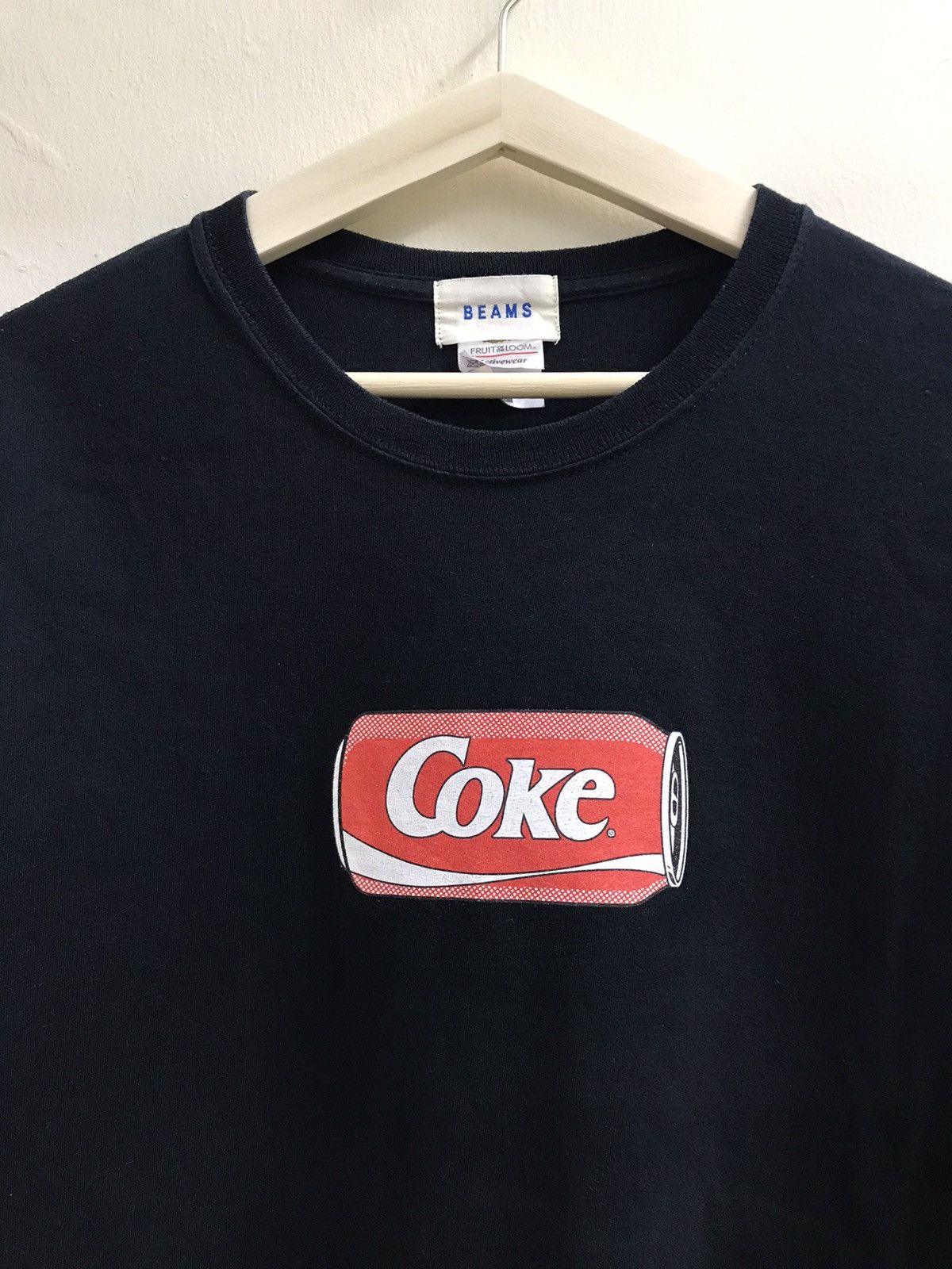Beams Plus × Japanese Brand 💥RARE💥 Vintage Beams Tee Fruit Of The Loom Size US M / EU 48-50 / 2 - 2 Thumbnail