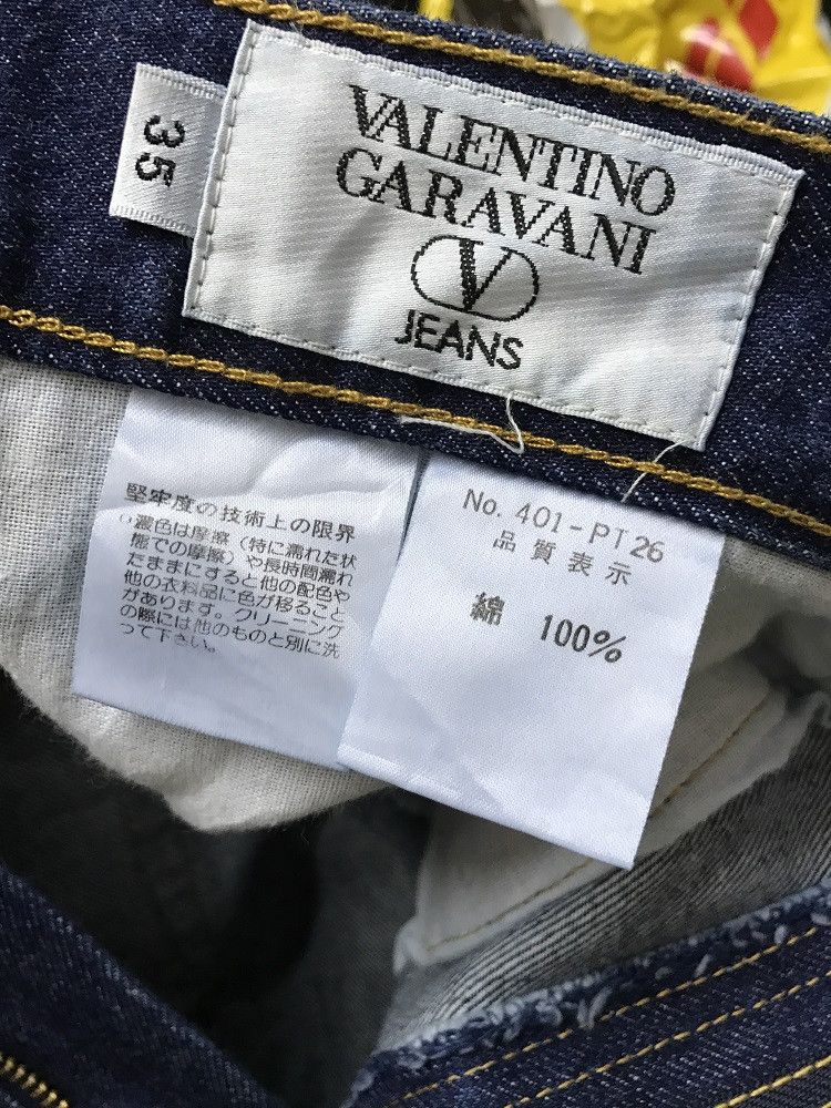 Valentino VALENTINO GARAVANI JEANS Embroidery Blue Denim Size US 34 / EU 50 - 14 Thumbnail