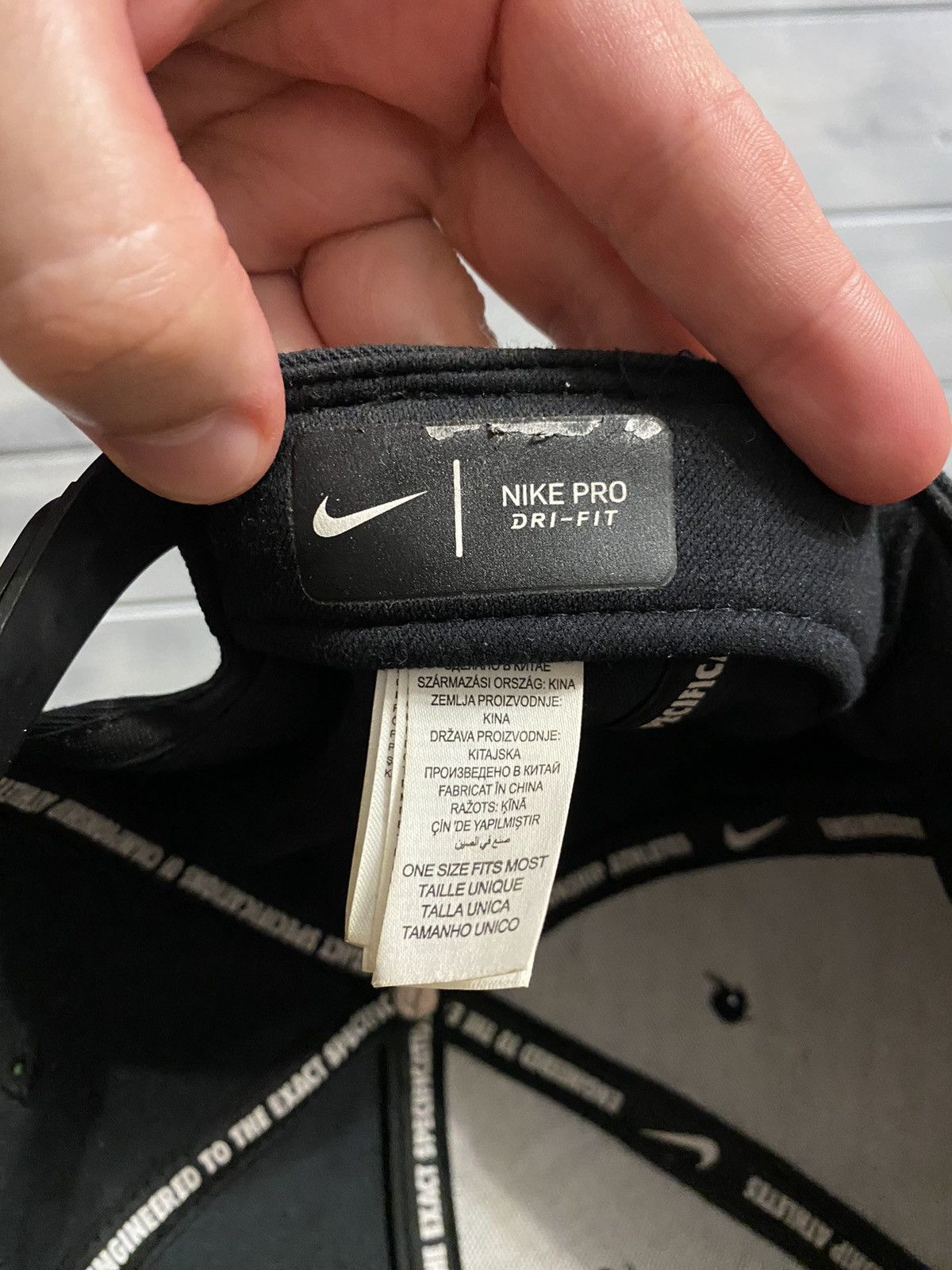 Nike Cap Nike Centr Logo Big Swoosh. Y2K style. Size ONE SIZE - 10 Thumbnail