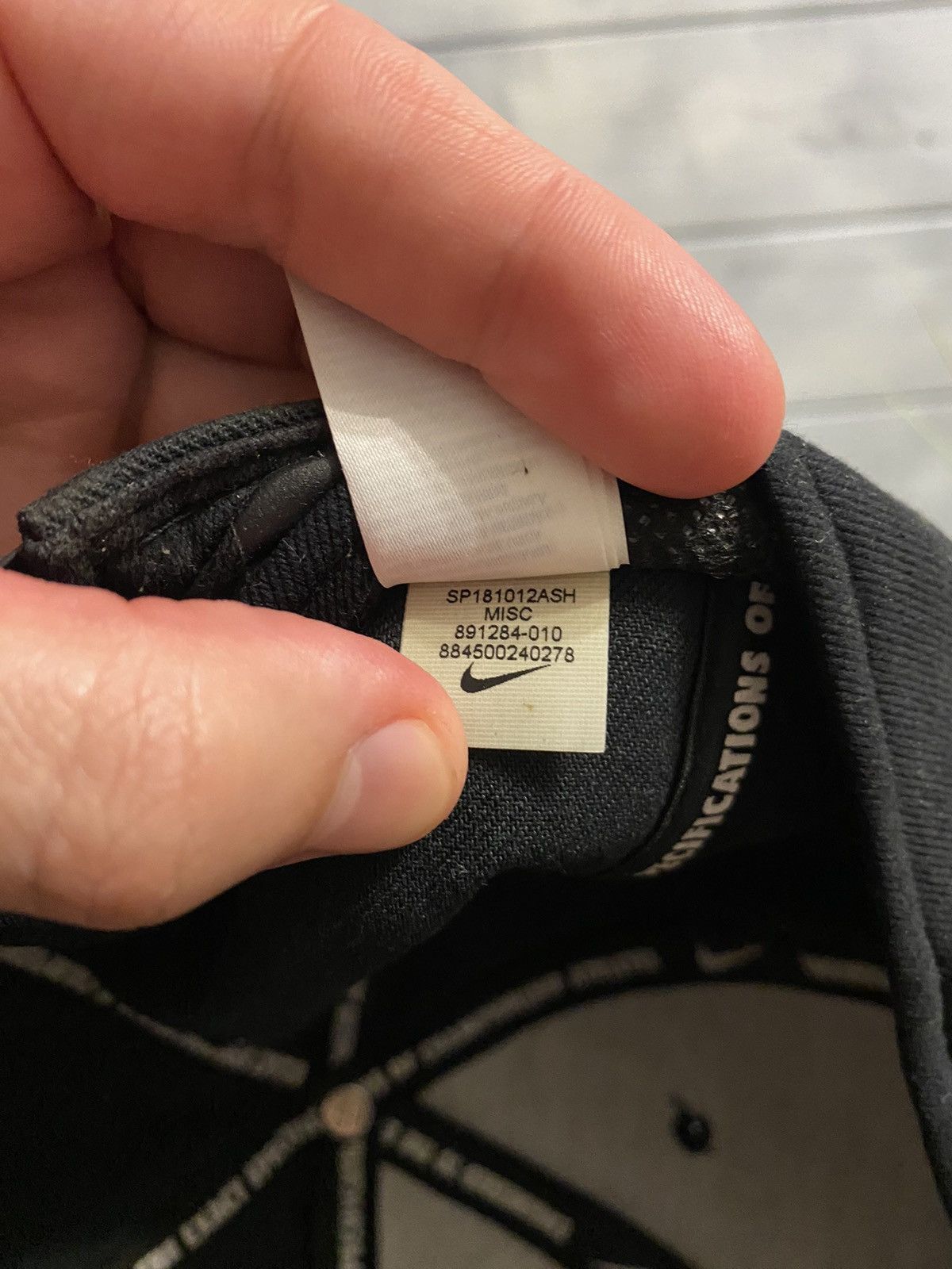 Nike Cap Nike Centr Logo Big Swoosh. Y2K style. Size ONE SIZE - 11 Thumbnail