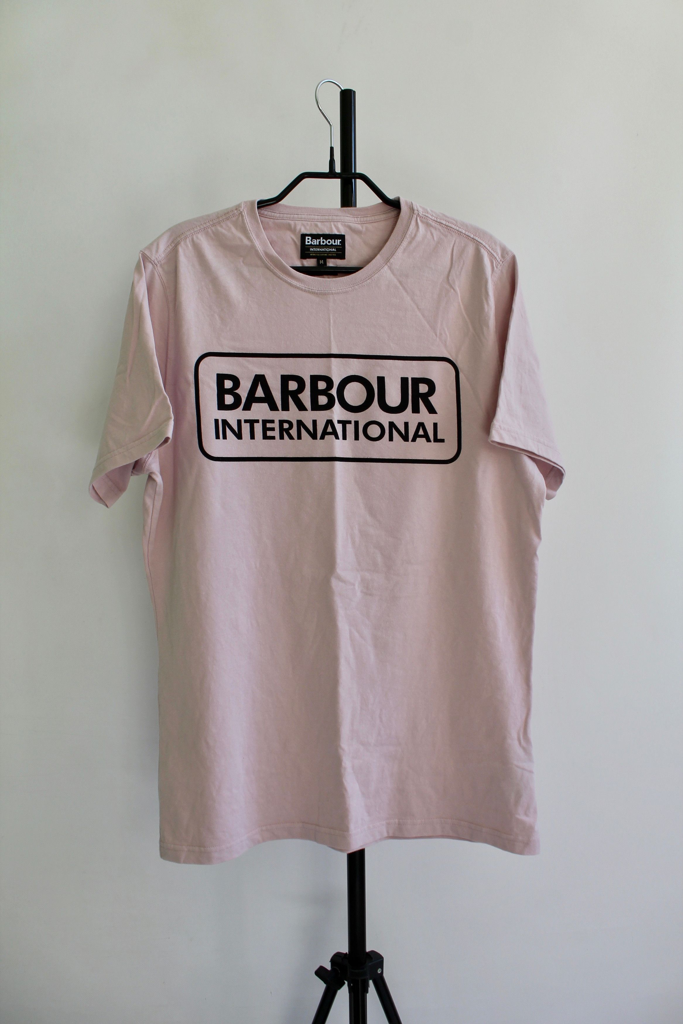 Barbour BARBOUR International pink t shirt tee crew neck M Size US M / EU 48-50 / 2 - 1 Thumbnail