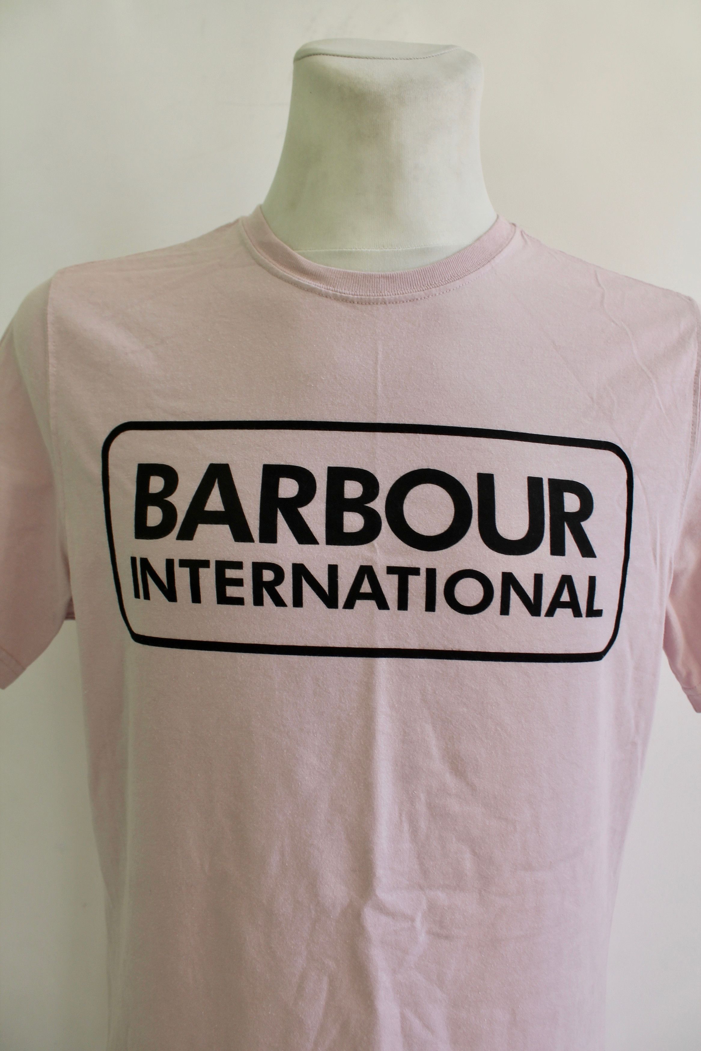 Barbour BARBOUR International pink t shirt tee crew neck M Size US M / EU 48-50 / 2 - 3 Thumbnail