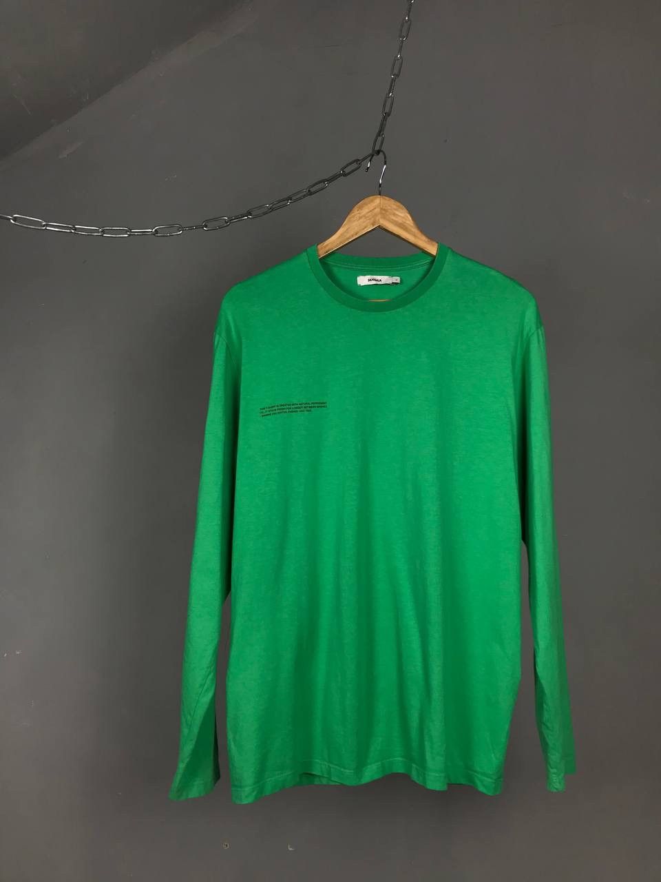 Pangaia Pangaia luxury streetwear green longsleeve Size US L / EU 52-54 / 3 - 1 Thumbnail