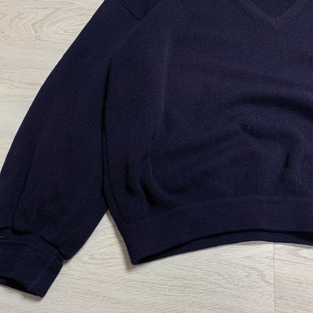 Lacoste × Vintage Vintage 90s Lacoste Pure Wool Sweater jumper Size US L / EU 52-54 / 3 - 4 Thumbnail