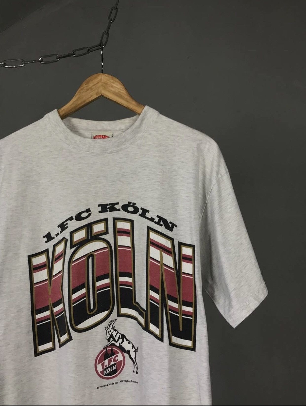 Other F.C Koln vintage football sportwear tee Size US L / EU 52-54 / 3 - 2 Thumbnail