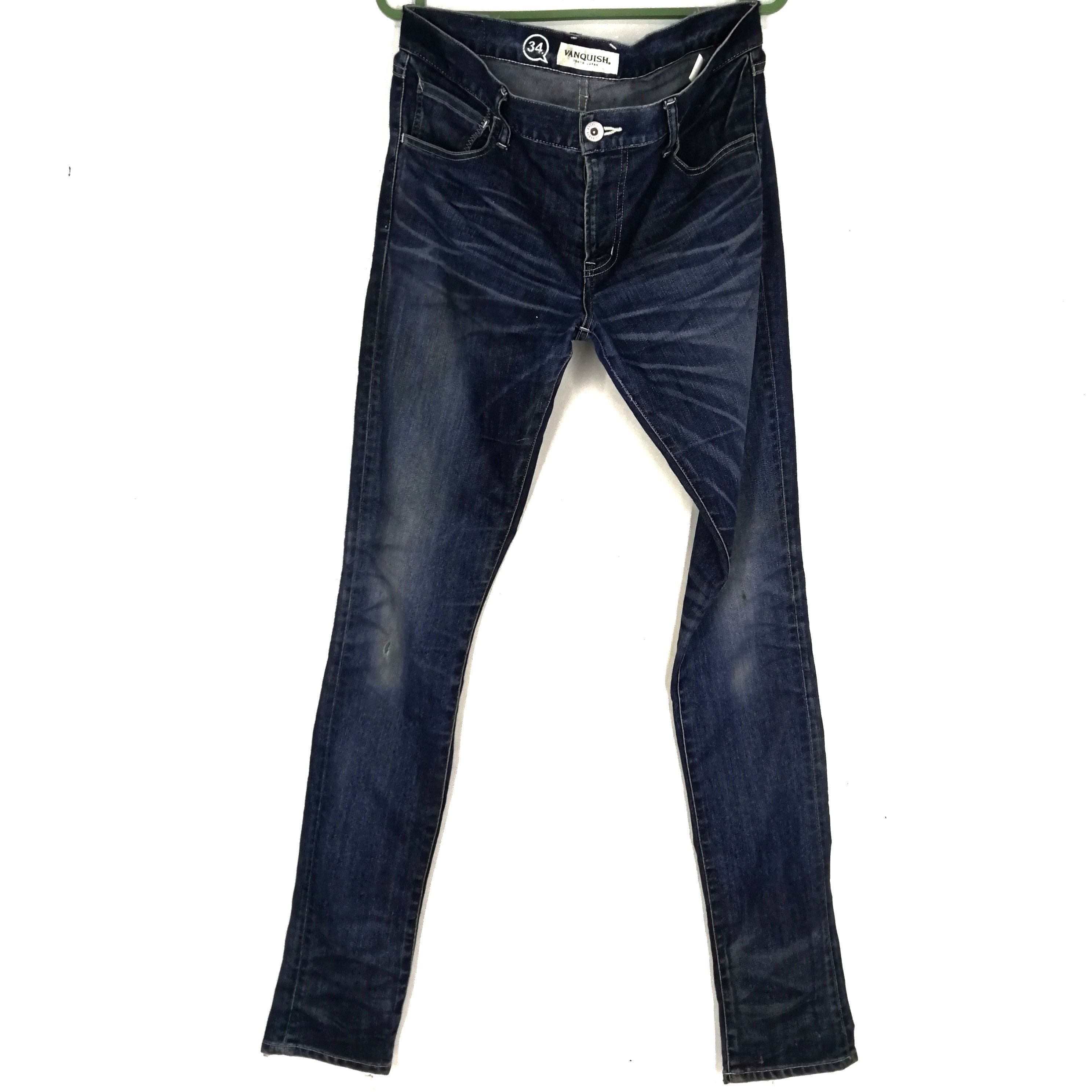 💥 VANQUISH Blue Denim Jean Pants