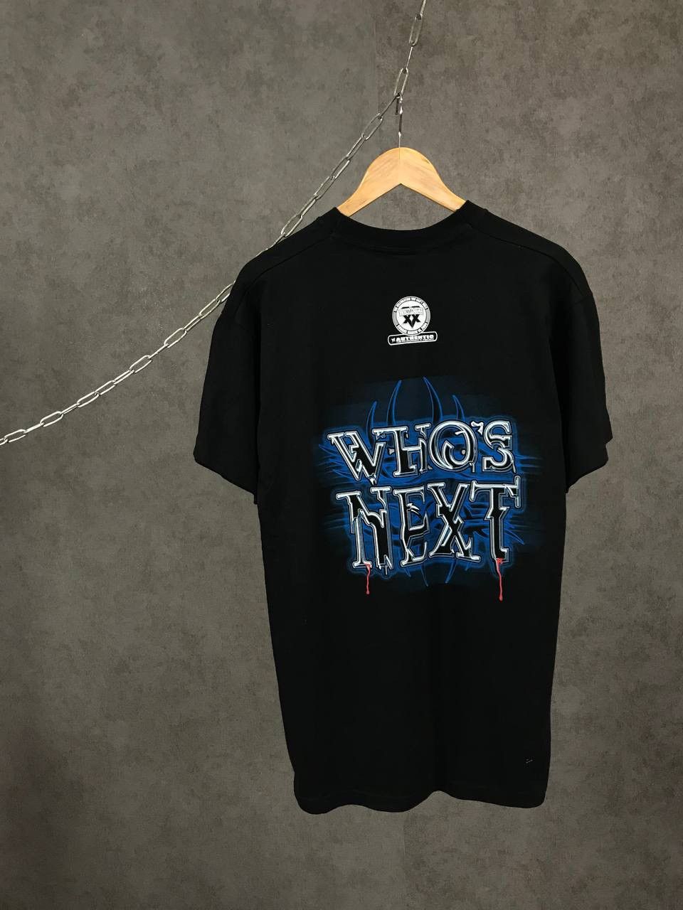 WWE Whose Next Kane 2003 WWE WWF vintage overprinted tee Size US L / EU 52-54 / 3 - 2 Thumbnail