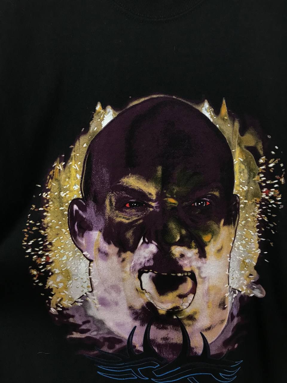 WWE Whose Next Kane 2003 WWE WWF vintage overprinted tee Size US L / EU 52-54 / 3 - 5 Thumbnail