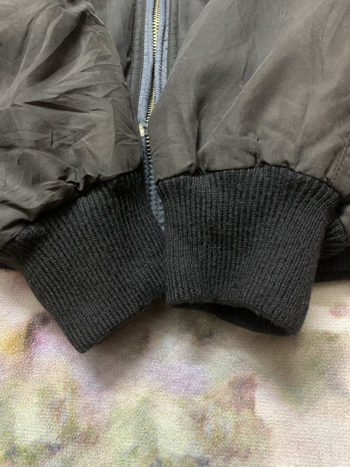 Mercedes-Benz VINTAGE MERCEDES BENZ BOMBER JACKET MADE IN ITALY Size US M / EU 48-50 / 2 - 7 Thumbnail