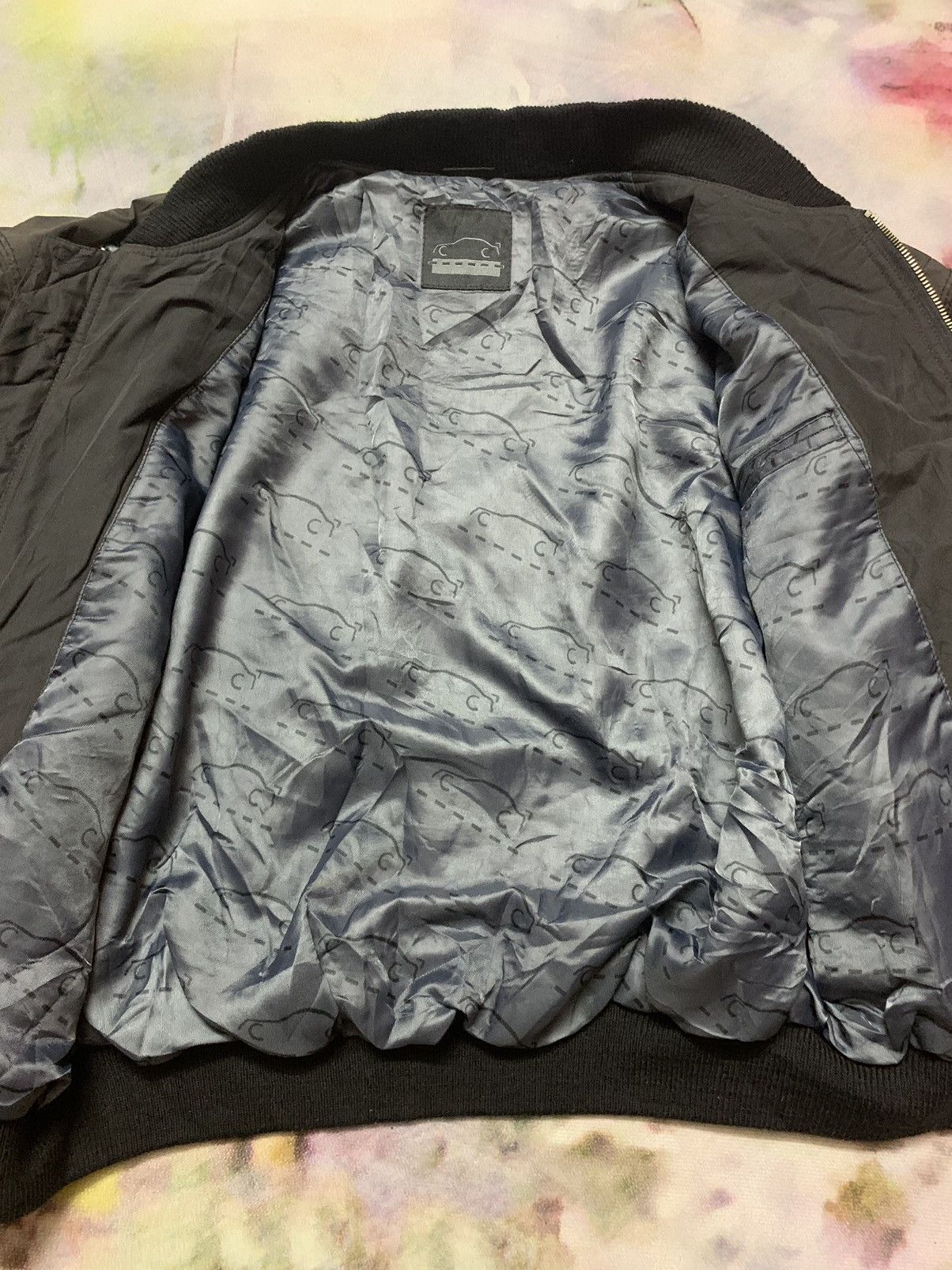 Mercedes-Benz VINTAGE MERCEDES BENZ BOMBER JACKET MADE IN ITALY Size US M / EU 48-50 / 2 - 9 Thumbnail